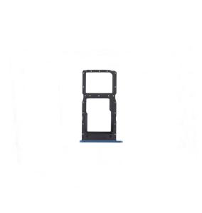 Bandeja dual SIM + SD para Huawei Nova Y60 azul