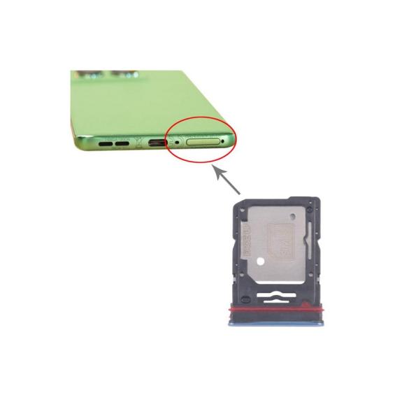 Bandeja Dual SIM + SD Para Motorola Edge 60 Azul