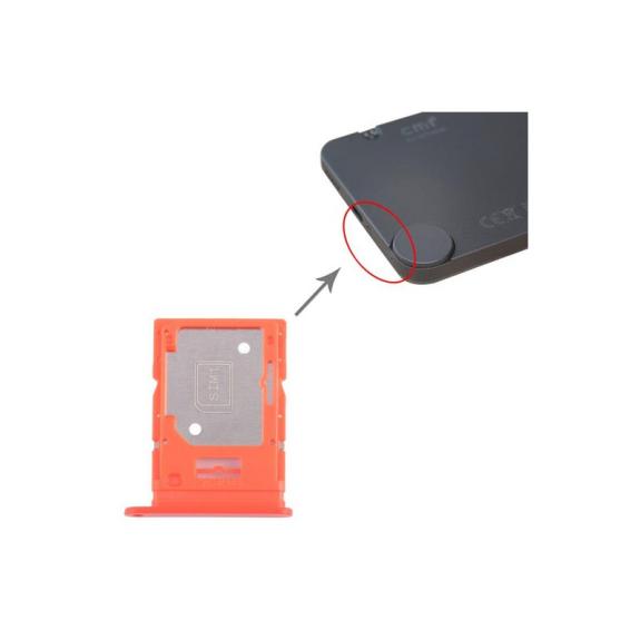 Bandeja Dual SIM + SD Para Nothing CMF Phone 1 Naranja