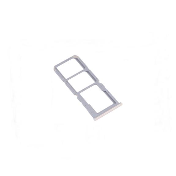Bandeja dual SIM + SD para Oppo A54S dorado