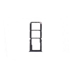 Bandeja dual SIM + SD para Oppo A74 4G negro