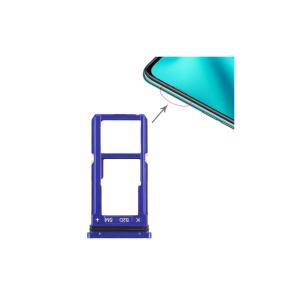 Bandeja Dual SIM + SD para Oppo R15 en color azul