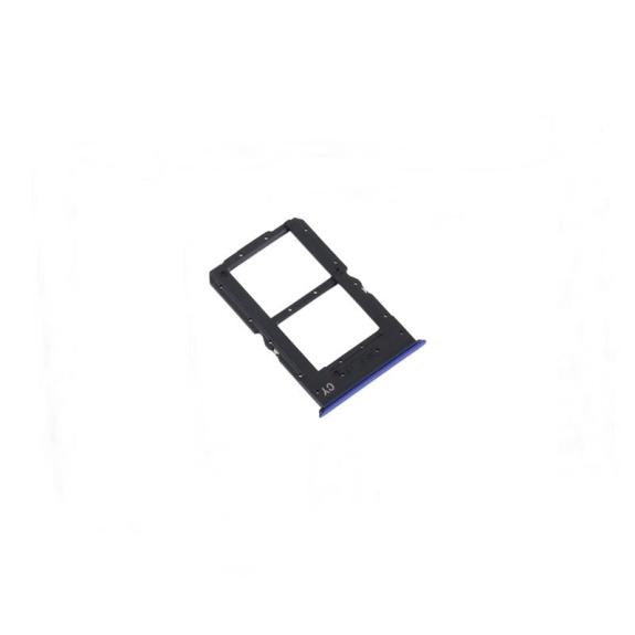 Bandeja dual SIM + SD para Oppo Reno azul
