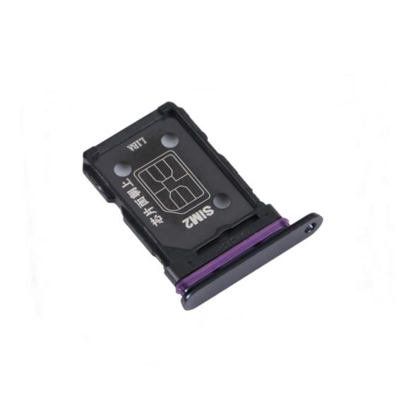 Bandeja dual SIM + SD para OPPO Reno8 Pro + / Reno8 Pro 5G negro