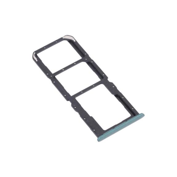 Bandeja dual SIM + SD para Realme 7i en color verde