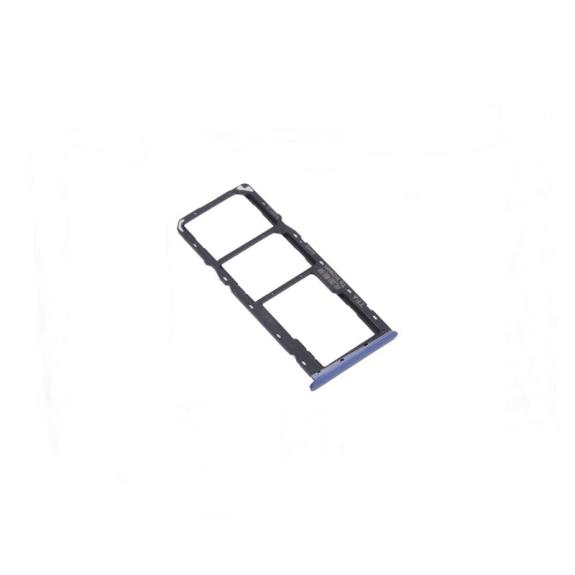 Bandeja dual SIM + SD para Realme C15 azul