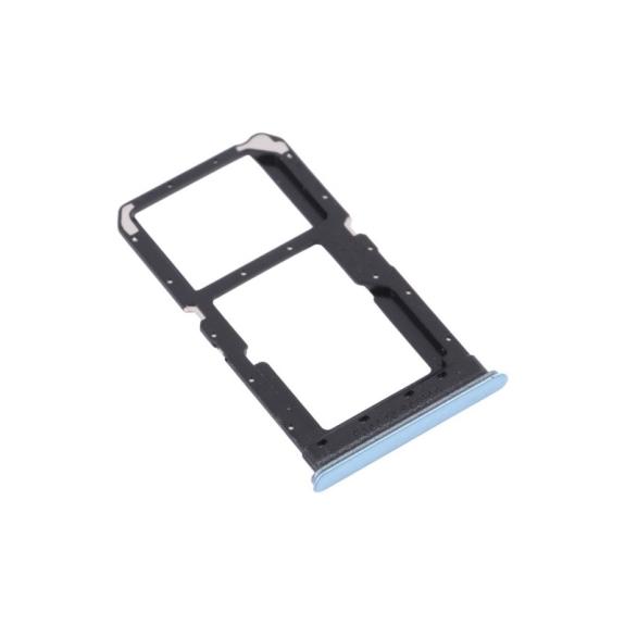 Bandeja dual SIM + SD para Realme K7X en color azul (REALME V5)