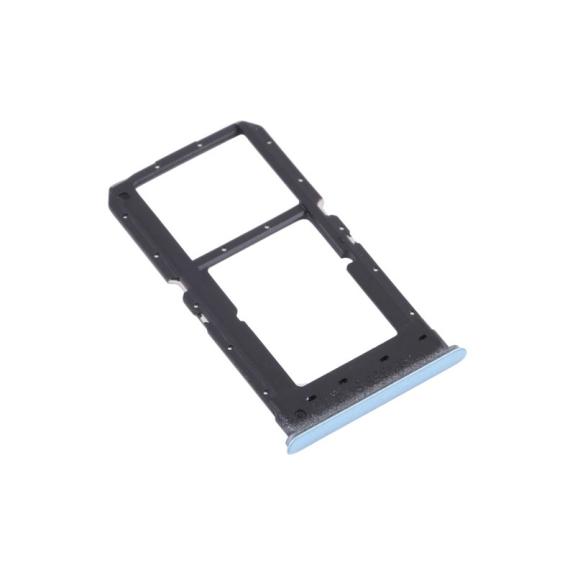 Bandeja dual SIM + SD para Realme K7X en color azul (REALME V5)