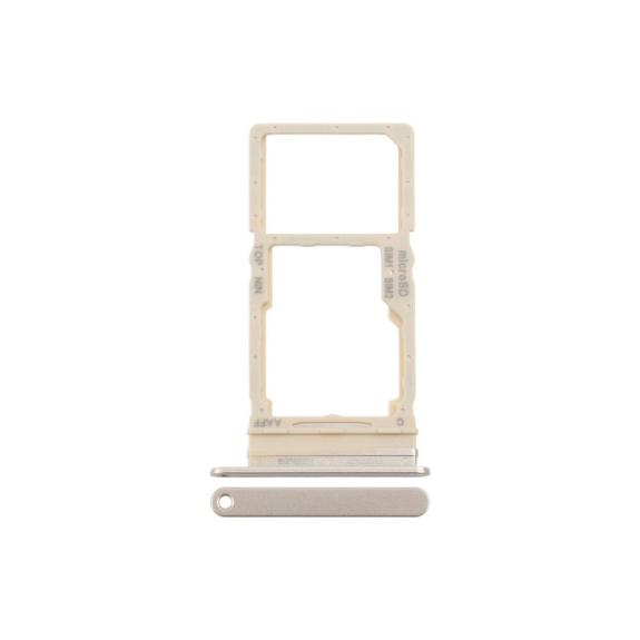 Bandeja Dual SIM + SD Para Samsung A16 5G en color dorado