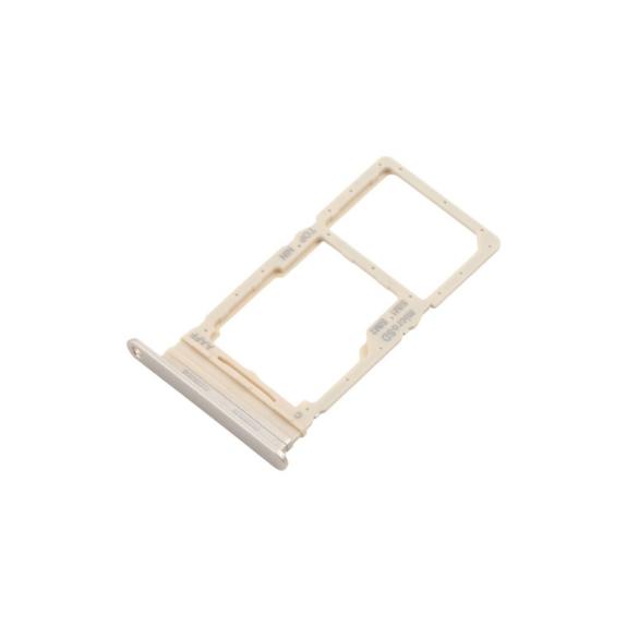 Bandeja Dual SIM + SD Para Samsung A16 5G en color dorado