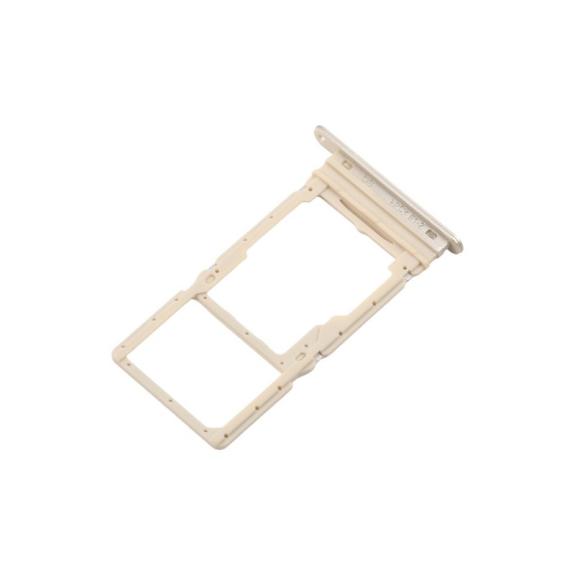 Bandeja Dual SIM + SD Para Samsung A16 5G en color dorado