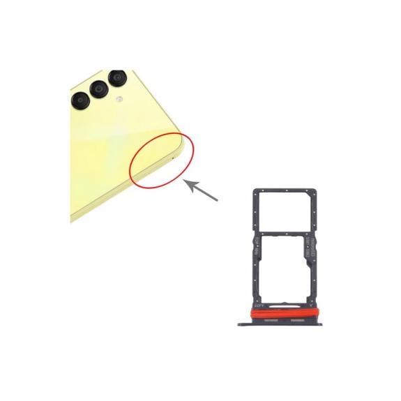 Bandeja Dual SIM + SD  Para Samsung A16 5G en color negro