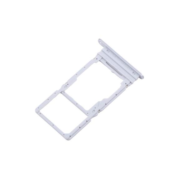 Bandeja Dual SIM + SD Para Samsung A16 5G en color plateado