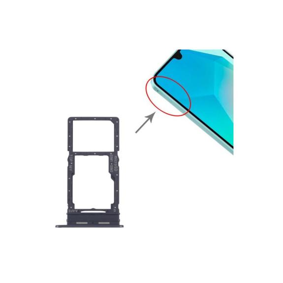 Bandeja Dual SIM + SD Para Samsung A16 en color negro