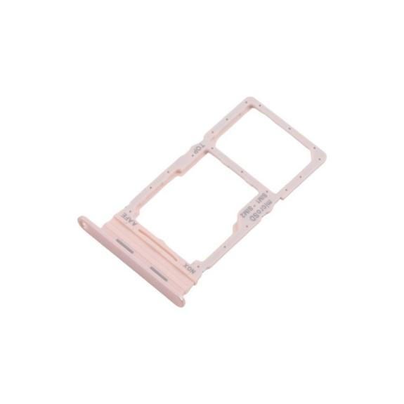 Bandeja Dual SIM + SD Para Samsung A16 en color rosa