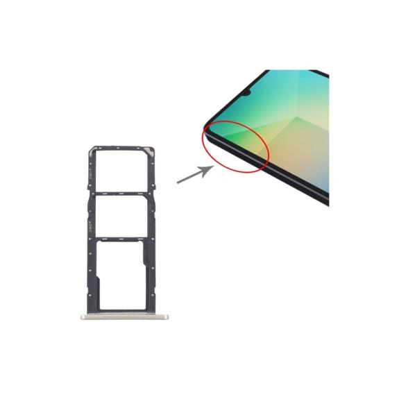 Bandeja Dual Sim + SD Para Samsung Galaxy A06 forado