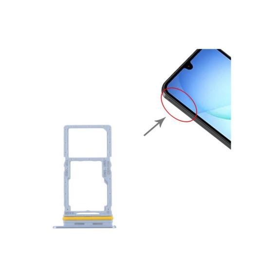 Bandeja Dual SIM + SD Para Samsung Galaxy A17 4G Azul