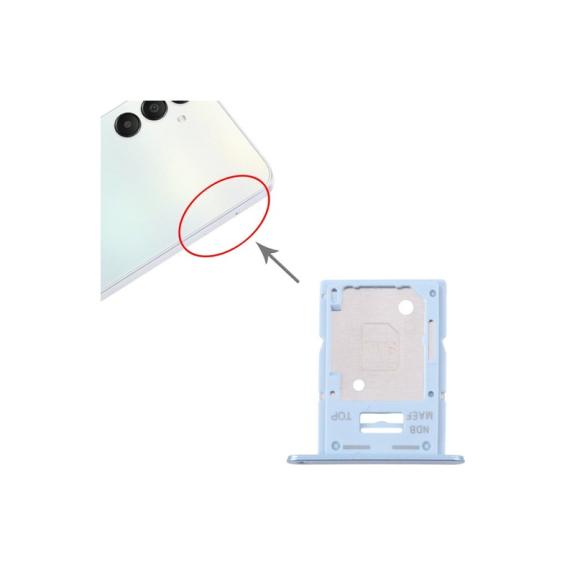 Bandeja dual Sim + SD Para Samsung Galaxy M15 en color azul