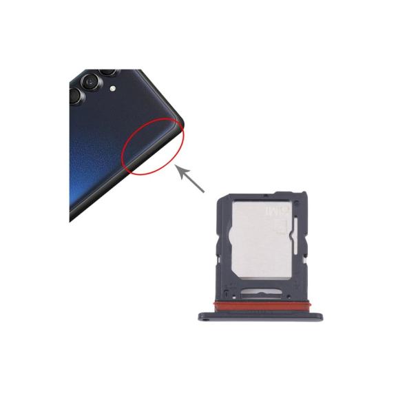 Bandeja dual Sim + SD Para Samsung Galaxy M55 en color negro