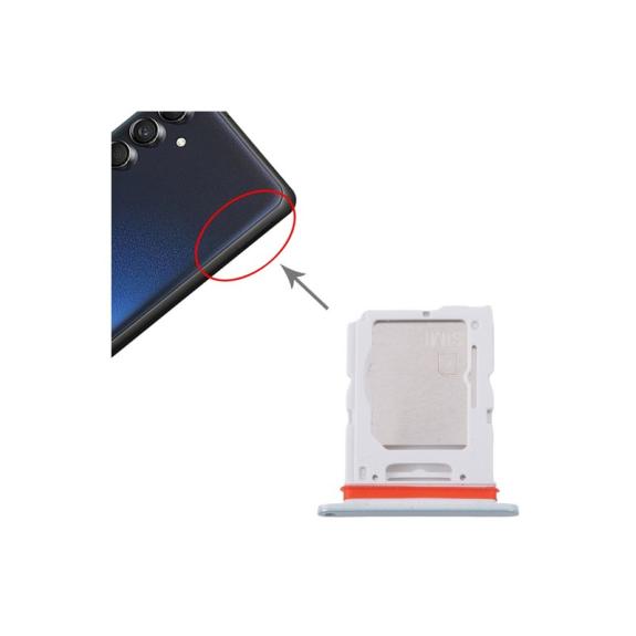Bandeja dual Sim + SD Para Samsung Galaxy M55 en color verde