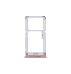 Bandeja dual Sim + SD Para Xiaomi Mi Pad 4 en color dorado