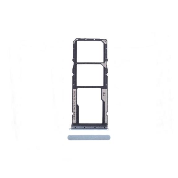 Bandeja dual SIM + SD para Xiaomi Poco C65 azul