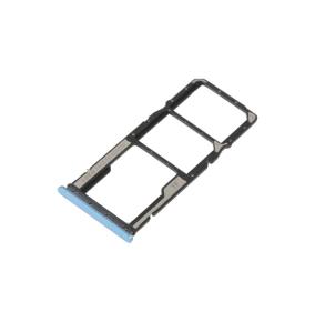 Bandeja dual Sim + SD Para Xiaomi Redmi 10A en color azul