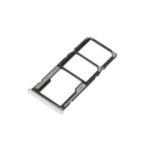 Bandeja dual Sim + SD Para Xiaomi Redmi 10A en color plateado