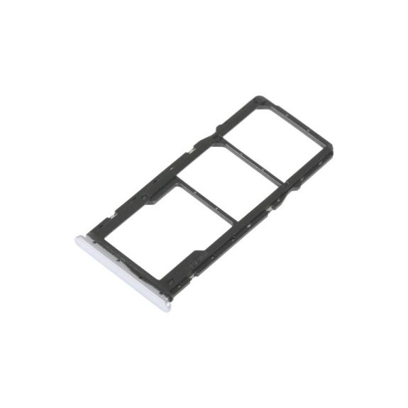Bandeja dual Sim + SD Para Xiaomi Redmi 10A en color plateado