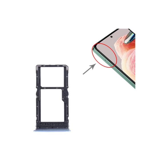 Bandeja Dual SIM + SD Para Xiaomi Redmi Note 12R Azul