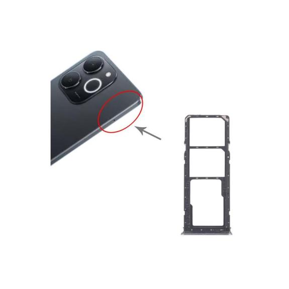 Bandeja Dual SIM y Micro SD Para Realme C71 4G Morado