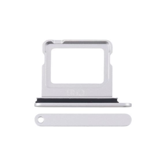 Bandeja SIM Para iPhone 16 Plus en color plateado