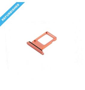 Tray Dual SIM Cards for iPhone XR Coral (disassembly)