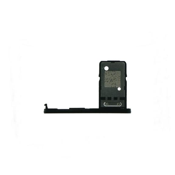 Bandeja SIM para Sony Xperia L2 negro con tapa de tarjeta