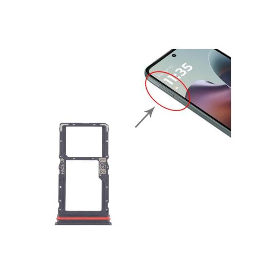 Bandeja SIM + SD Para Motorola Moto G56 Negro