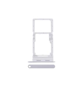 Bandeja SIM + SD Para Samsung A16 en color plateado
