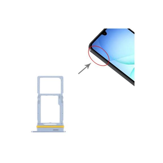 Bandeja SIM + SD Para Samsung Galaxy A17 4G Azul