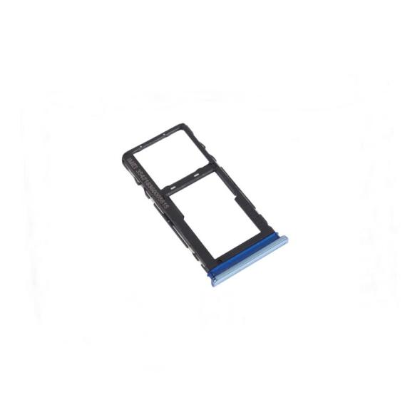 Bandeja SIM + SD para TCL 30 / 30 Plus / 30 5G azul