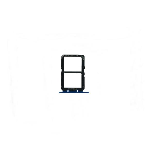 Bandeja dual SIM para Huawei Honor View 20 azul