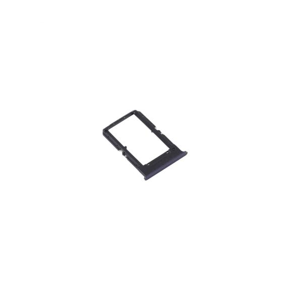 Bandeja dual SIM para Oppo A72 negro