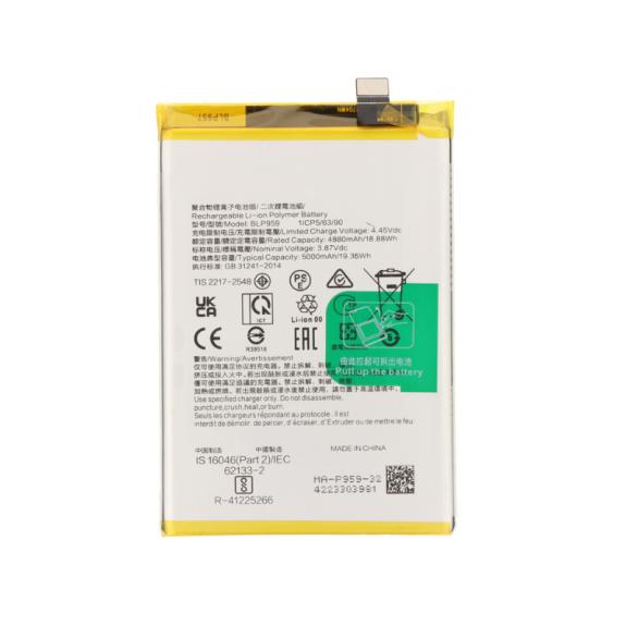 Batería para Oppo Reno8 T 4G (CPH2481/BLP959)