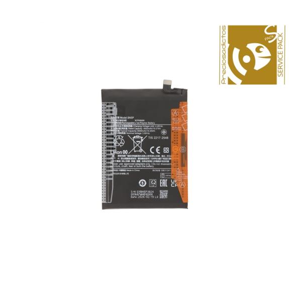 Batería Para Xiaomi Redmi Note 13 en color negro SERVICE PACK
