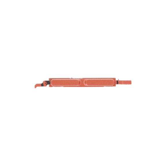 Botón De Volumen Para Motorola Moto G04 en color naranja