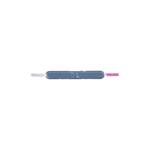 Botón De Volumen Para Motorola Moto G24 en color azul tinta