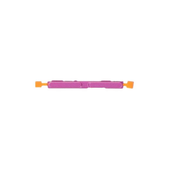 Botón De Volumen Para Motorola Moto G55 en color morado