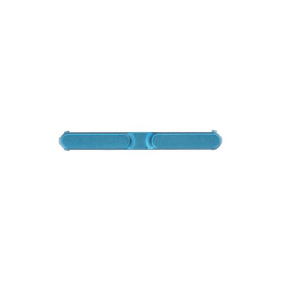 Botón De Volumen Para Motorola Moto G75 en color azul