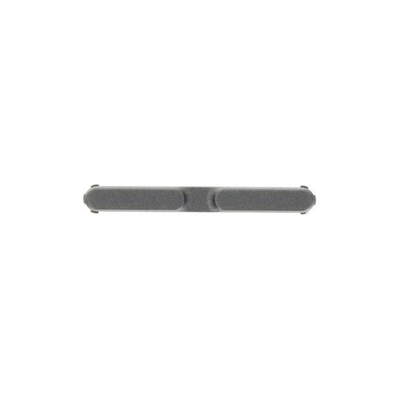 Botón De Volumen Para Motorola Moto G75 en color gris carbono
