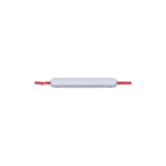 Botón De Volumen Para Samsung Galaxy A06 en color blanco