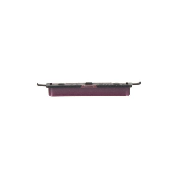 Botón De Volumen Para Samsung Galaxy A14 5G en color rojo oscuro