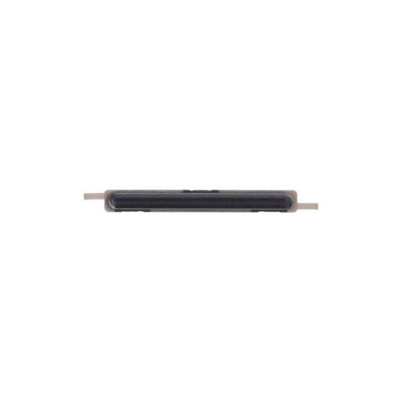 Botón De Volumen Para Samsung Galaxy A22 en color negro